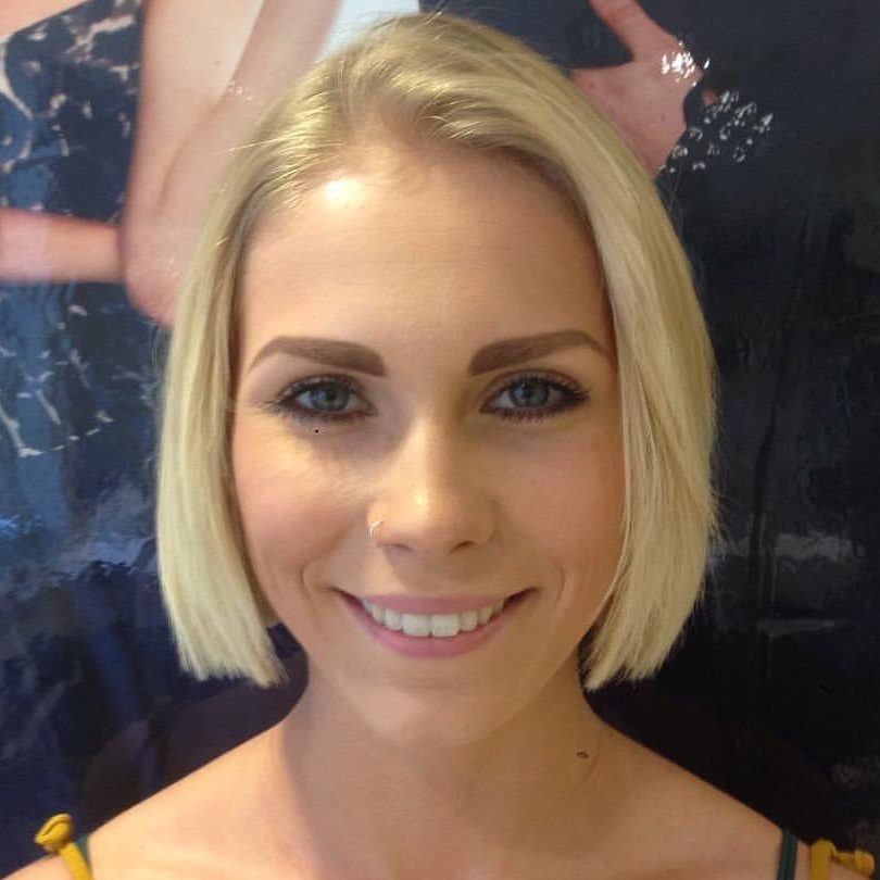 keratin lasio / blonde hair / new hair style