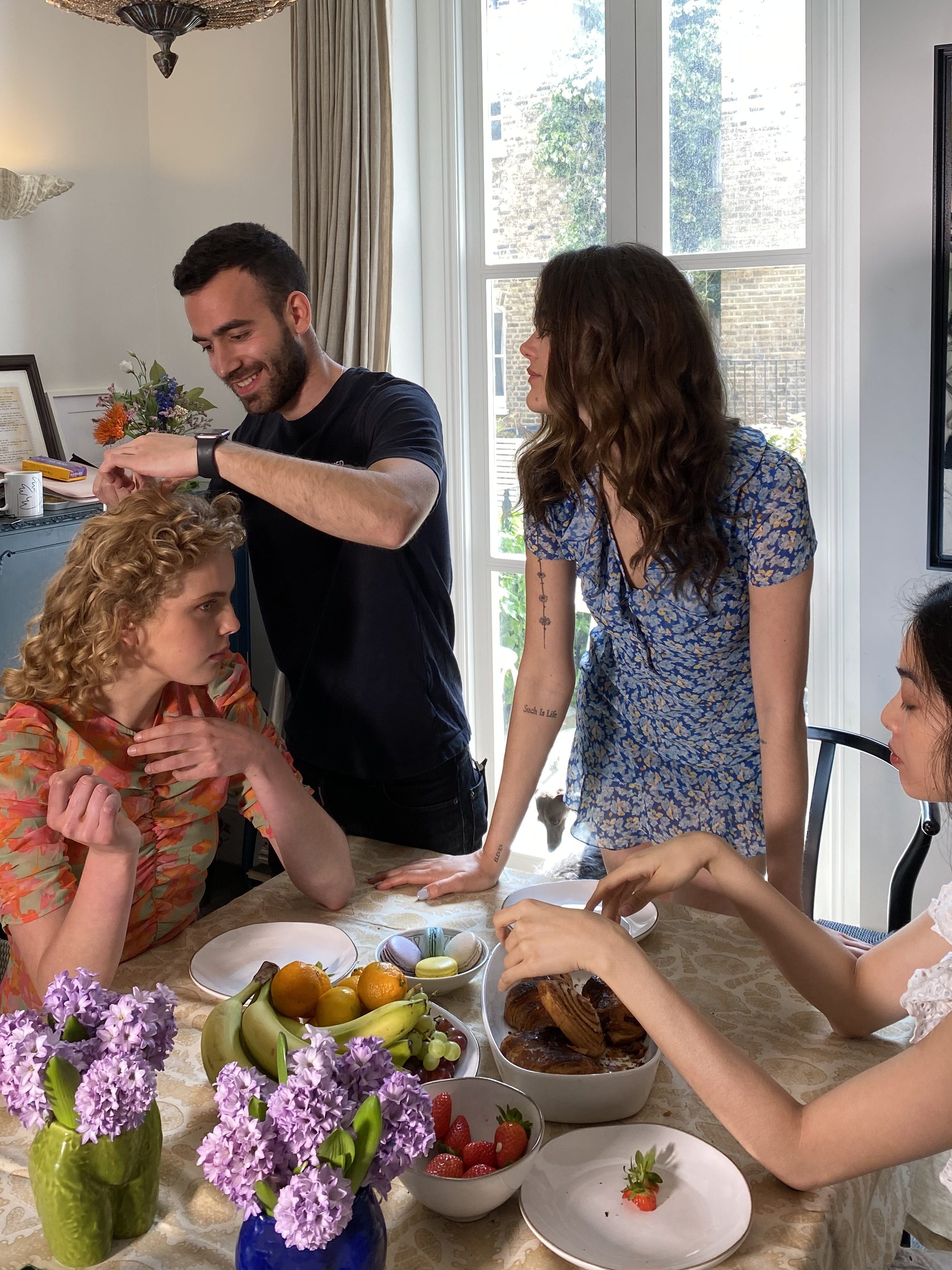 "Step into my world of hairstyling and see my latest creations, modeled on myself in the cozy and classic surroundings of a Notting Hill house. Each hairstyle is a reflection of my personal style and artistic expression, showcasing my passion for experimenting with different textures, shapes, and techniques. Against the backdrop of the vintage decor and warm natural light, each look takes on a unique and intimate quality, inviting viewers to imagine themselves stepping into my shoes and trying on these hairstyles for themselves. Whether you're seeking inspiration for your own personal style or simply enjoy admiring the artistry of hair design, I invite you to join me on this journey of self-expression and creativity."